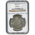 Certified Morgan Silver Dollar 1884-O MS64+ NGC